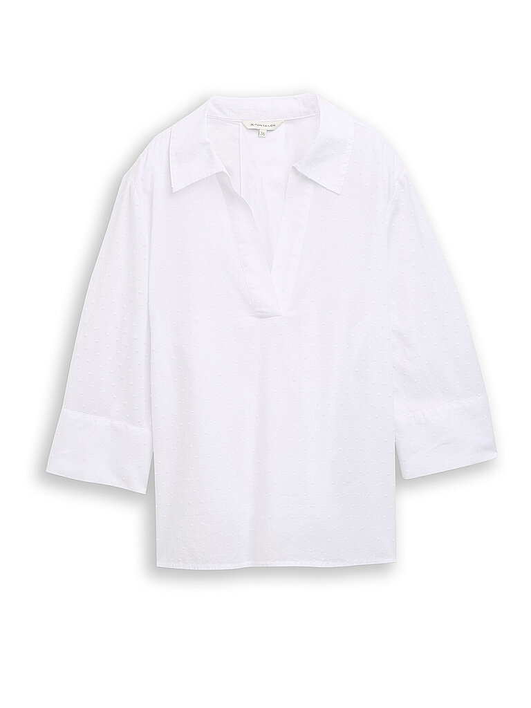 Tom Tailor 1050775 Long Sleeve Blouse White 42 8